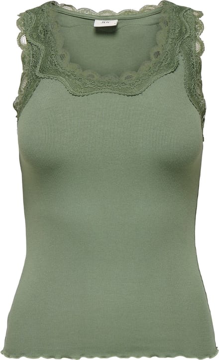JDY - JDYETOILE S/L RIB TANK TOP JRS DIA - Dames - Tops