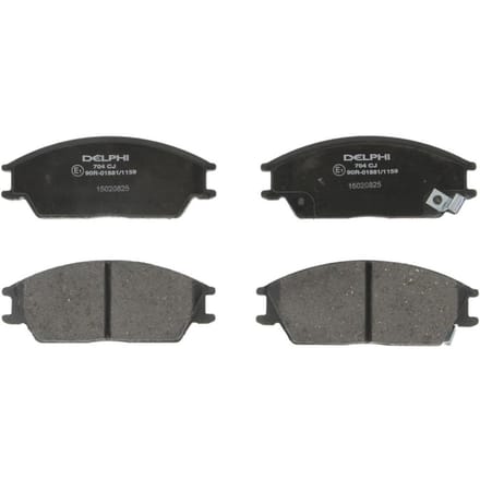 Remblokset DELPHI LP704, voor