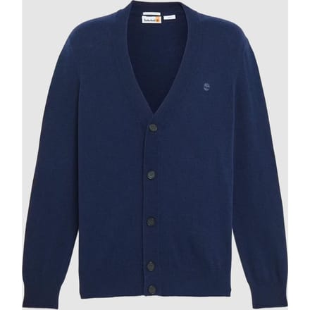 Timberland – Jaff Wool Blended Cardigan – Warm & Duurzaam – Dark Sapphire – Maat XXL