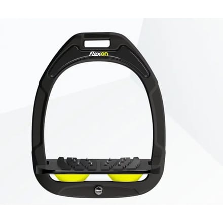 Platvormschoen Ultra Grip Zwart/Zwart/Geel Flex-On Green Composite