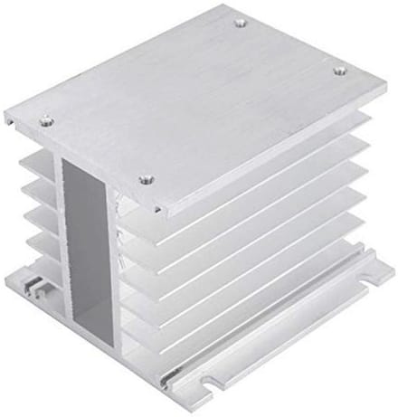 Driefasige aluminiumlegering koellichaam voor solid-state relais