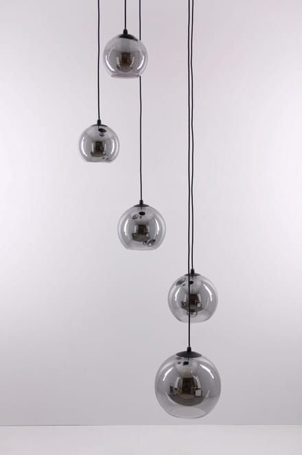 Expo ETH Orb - glas zwart - rookglas rookglazen 340cm - smoke