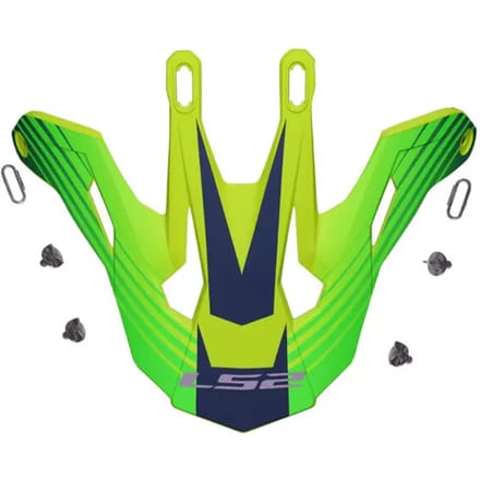 Vervangende visier voor crossmotorhelm LS2 MX708 Duck
