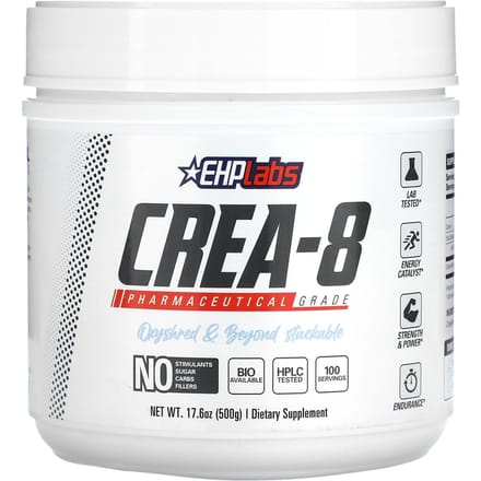 EHPlabs, Crea-8, 500g(17,6 onces)