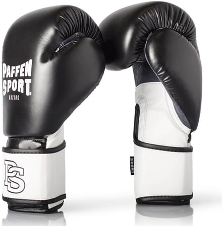 Paffen Sport bokshandschoen Fit zwart/wit 12