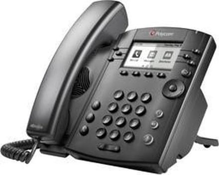 Polycom VVX 310 Skype - Vaste telefoon - Zwart