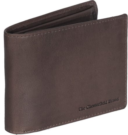 Chesterfield Chesterfield Leren Billfold Wide Portemonnee Emily Bruin