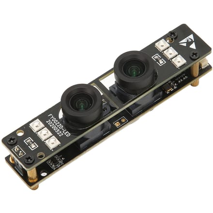 Dubbele Lens USB Cameramodule 2MP 1080P Breed Dynamisch Laag Stroomverbruik Webcammodule voor Bioanalyse black