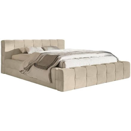 Tilly bedframe velvet met opbergruimte 140 x 200 cm | Selsey Design