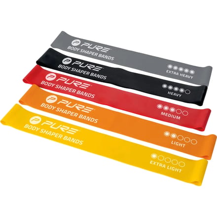 Set van 5 weerstandsbanden Pure2Improve body shaper