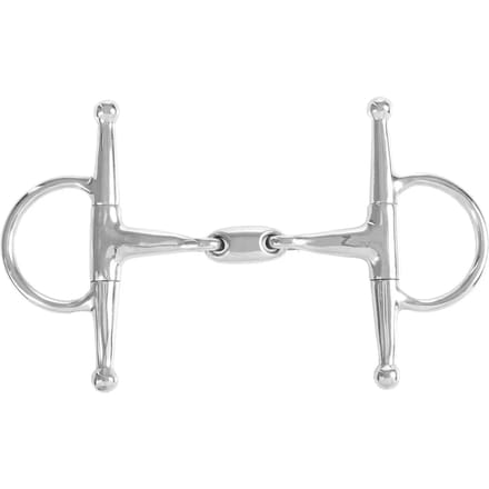 Enkel dubbel paard bit Horze