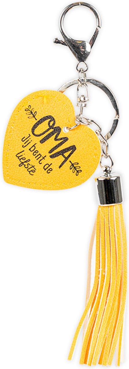 Sleutelhanger /Tashanger +Tassel / Kwast Oma