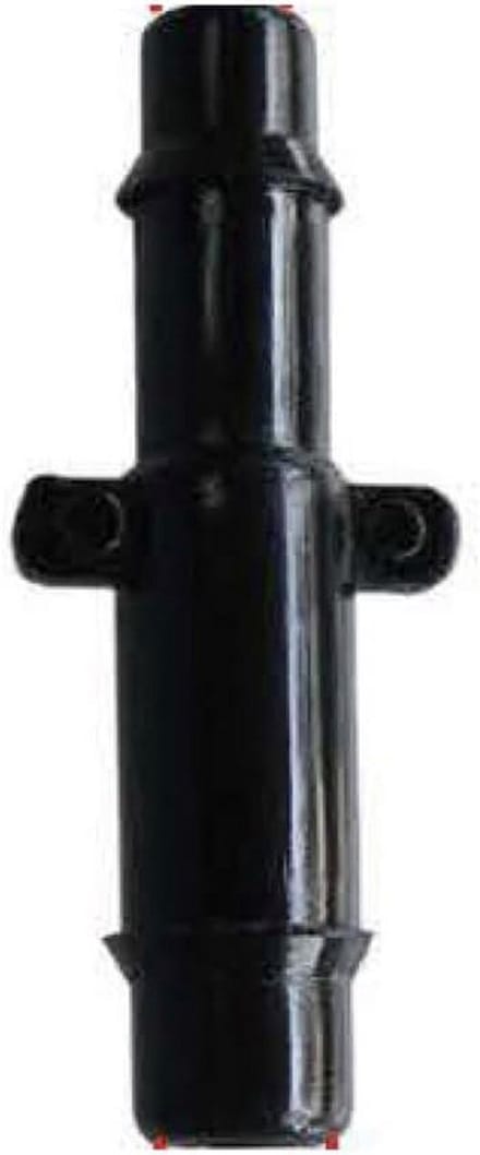 Set van 10 Rechte Verkleinende Nylon Vacuümslang Koppelingen OD 6mm naar 5mm