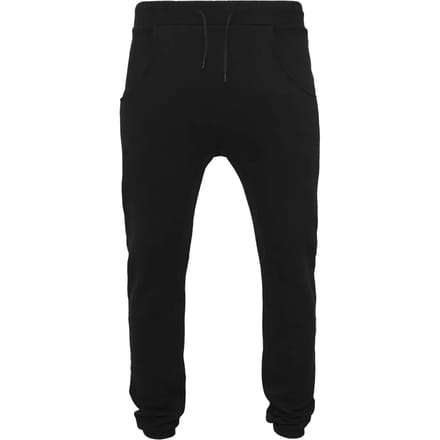 Build your Brand Heavy Deep Crotch Sweatpants BY013 - Black - S