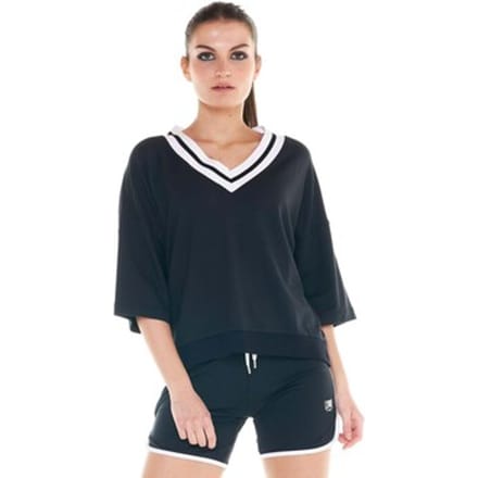 Sweaters Leone 1947 Woman V Collar Black Boring