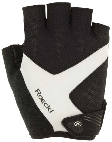 Roeckl Bregenz Handschoenen, black/white Handschoenmaat 8