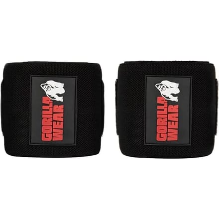 Gorilla Wear Elbow Wraps - Zwart - 180 cm