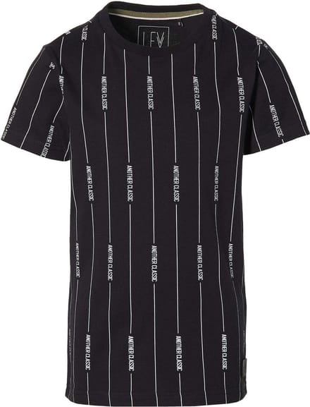 Levv shortsleeve Malin zwart voor jongens - maat 128