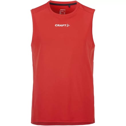 Craft Rush 2.0 Singlet Heren - Rood | Maat: M