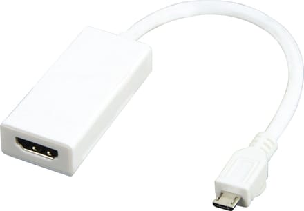 Valueline MHL - HDMI + microUSB B, 0.2m