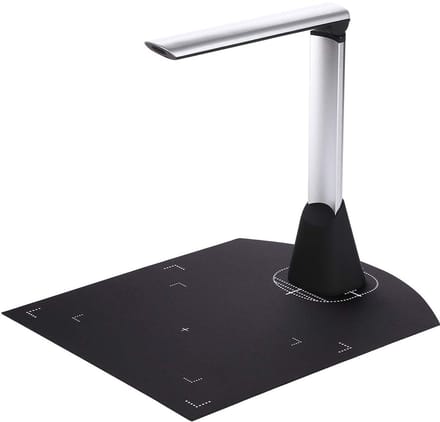 Allecto - Documentcamera - Draagbare Scanner - Automatisch Bijsnijden - A4-formaat - Digitaliseren van Boeken - Scannen van Boeken - Gebruiksvriend..