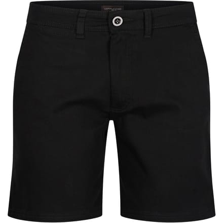 Cappuccino Italia - Heren Shorts Chino Short - Zwart - Maat S
