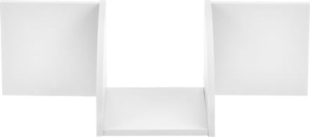 [en.casa]® Design wandplank - planken - wit model 2
