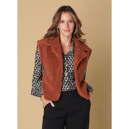 IVY BEAU Saara Tops - Caramel - maat 46