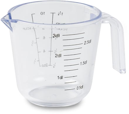 Funktion Maatbeker 300 ml Transparant