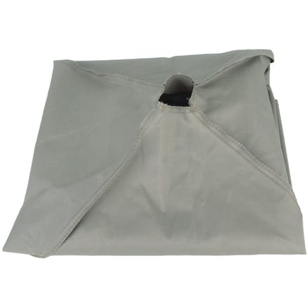 Buitenparasol Vervangend Doek Polyester Parasol Parasol Zonwerend Regenbestendig Tuin gray