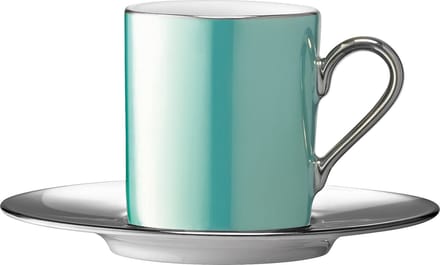 L.S.A. - Palazzo Koffiekop en Schotel 100 ml - Groen