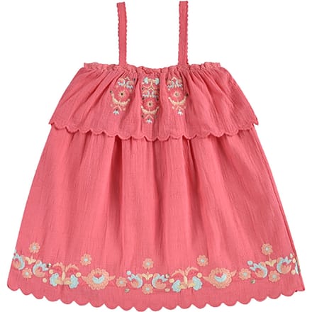 Louise Misha Dress Solane Raspberry Größe: 3M | Kleider Outlet | kids | Rosa