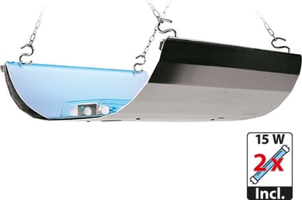 Mo-el Butterfly 700 700 Lijmval met UV-licht 40 W Aluminium
