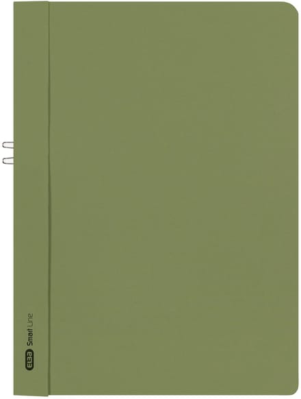 Elba A4 klembordbinder, Smart Line, zonder voorkaft, van karton, groen, 50 stuks