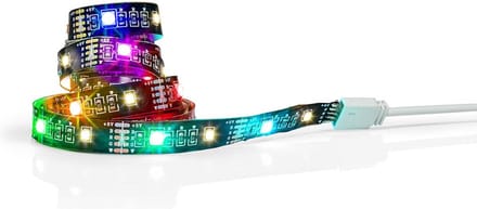 Nedis SmartLife LED Strip - Bluetooth - RGB / Warm Wit - SMD - 2.00 m - IP20 - 2700 - 380 lm - Android / IOS
