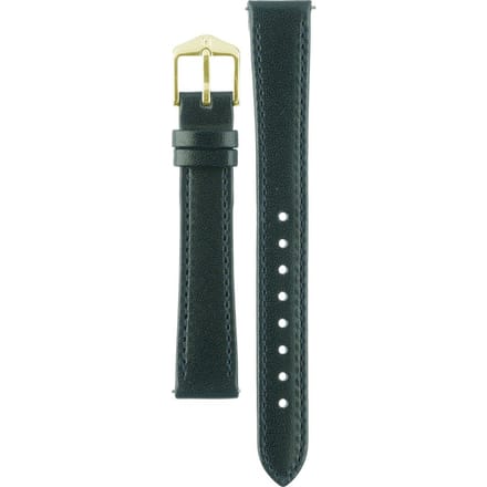 Hirsh Horlogeband Osiris Donkergroen - Leer - 14mm