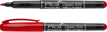 Pica Classic 534/40 Permanent Marker Medium 1,0 mm Rood