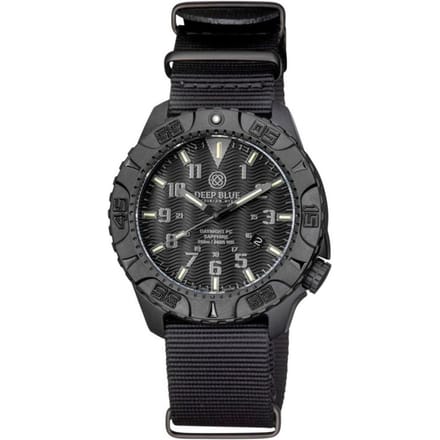 Deep Blue Daynight Diver Tritium Stealth