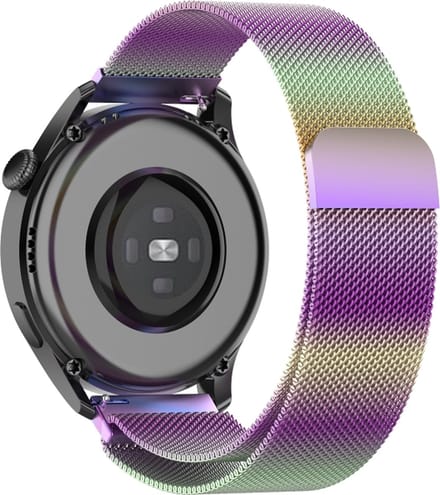 Milanees bandje - geschikt voor Garmin Vivoactive 4 / Venu 2 / Venu 3 / Forerunner 255 / 265 - multicolor