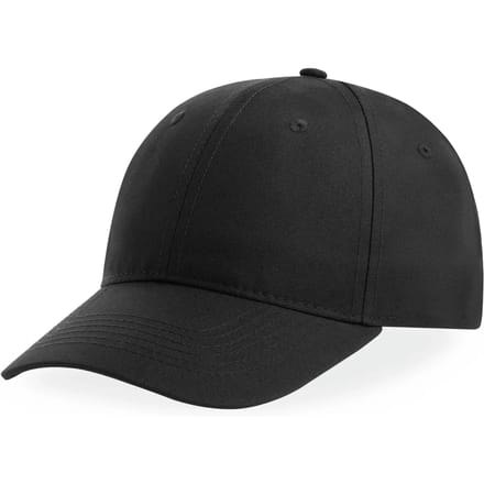 Atlantis Headwear Recy Six Cap AT113 - Black - One size