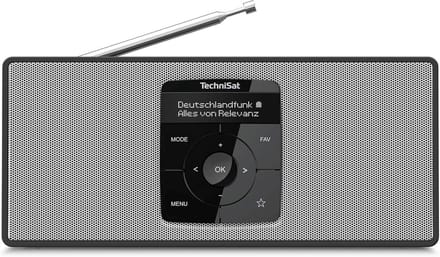 Draagbare DAB+ Radio met Bluetooth, Oplaadbare Accu en Stereo Geluid