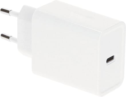 30w Oplader usb C GaN - Snellader usb-C - Oplaadstekker voor gsm, tablet, laptop, e-reader, powerbank - Wit