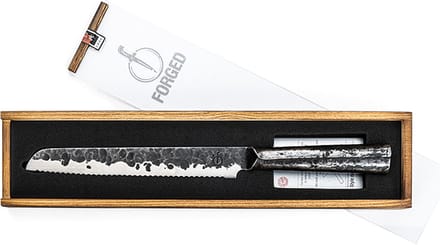 Forged Brute Broodmes 20cm - RVS - In Houten Giftbox