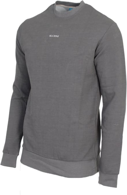 SEA'SONS - Kleurveranderend - Sweater - Trui - Light grey/Dark grey - Maat 164