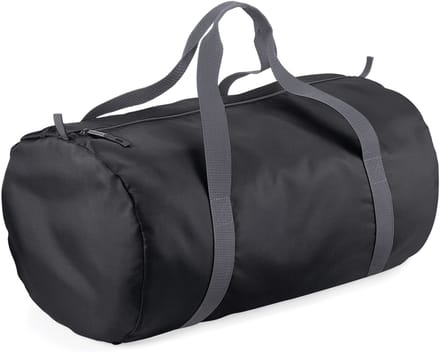 Bagbase Sporttas - zwart - 32 liter - weekendtas - 50 x 30 x 26 cm - polyester - 1 compartiment