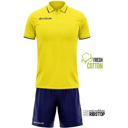 Kinderpolo en -short Givova Street