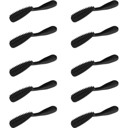 10 STUKS Haarkleurborstel Haarkleuringskam Applicator Draagbaar voor Thuis Schoonheidssalon black