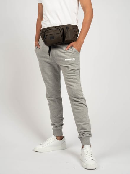 Les Hommes broek Jogging Mannen Grijs