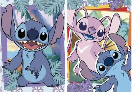 Set van 2 dubbele puzzels van 500 stukjes Educa Stitch