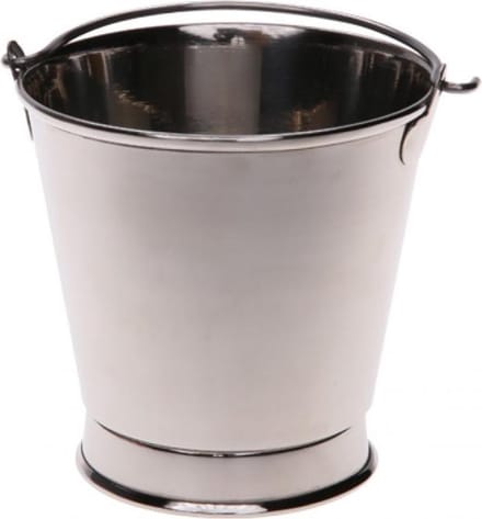 Frietemmertje D10xh10cm Inox